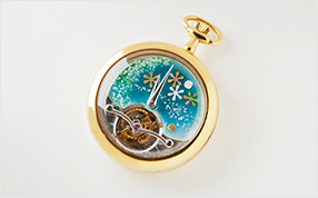 Enamel-Dial Tourbillon Pocket Watch